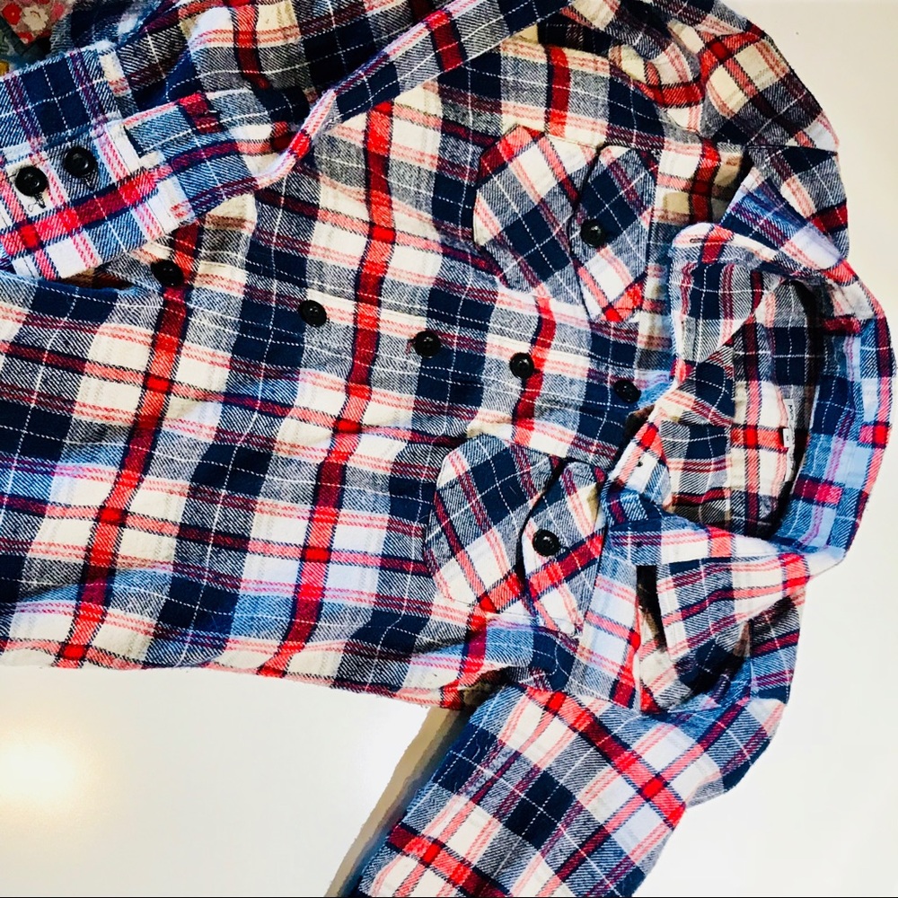 Plaid Button up